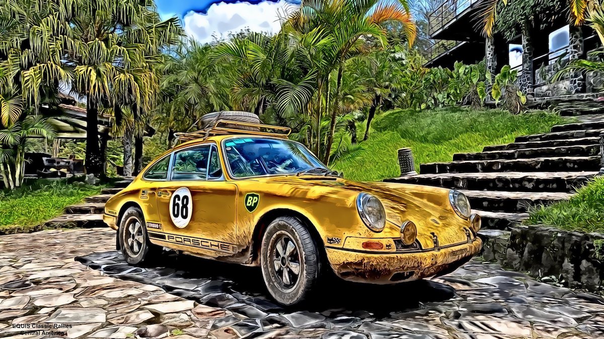 Equis Rallyes Porsche 911  Fahrzeug Costa Rica