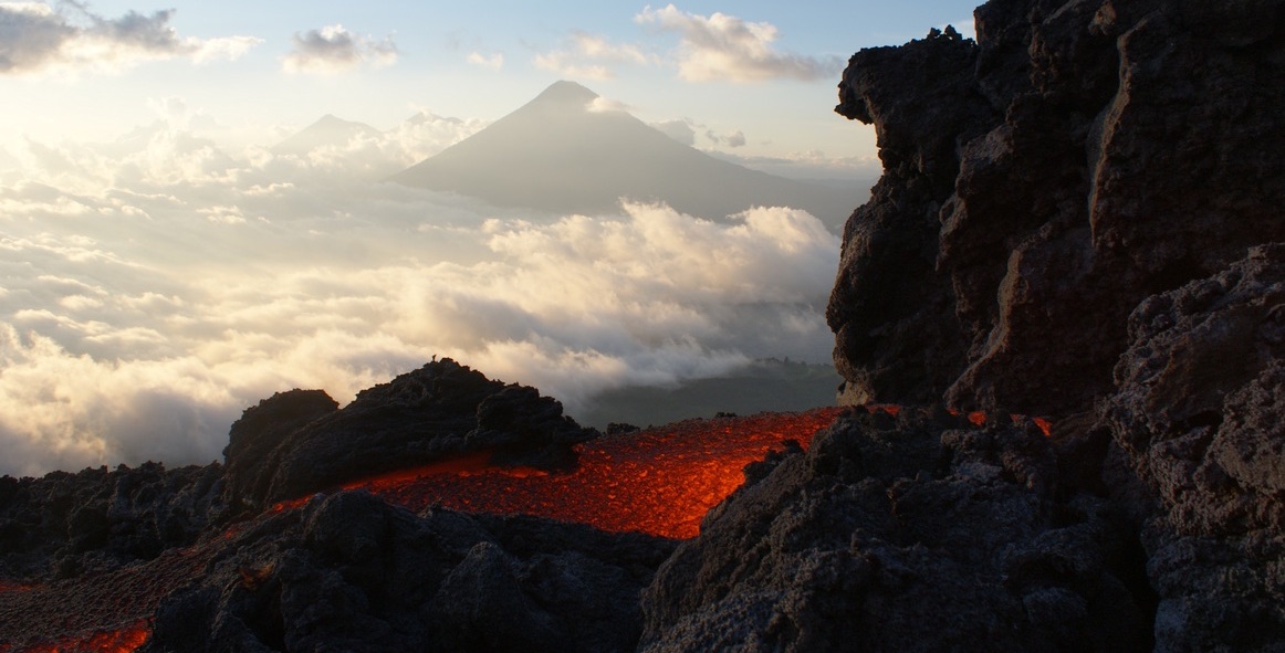 Vulkan Pacaya Guatemala Oldtimer Abenteuer